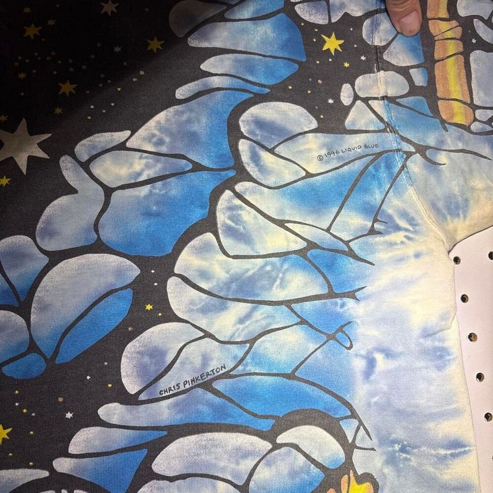 Liquid-blue Men's multi T-shirt - Picture 8 of 8